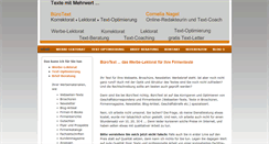 Desktop Screenshot of buerotext.com